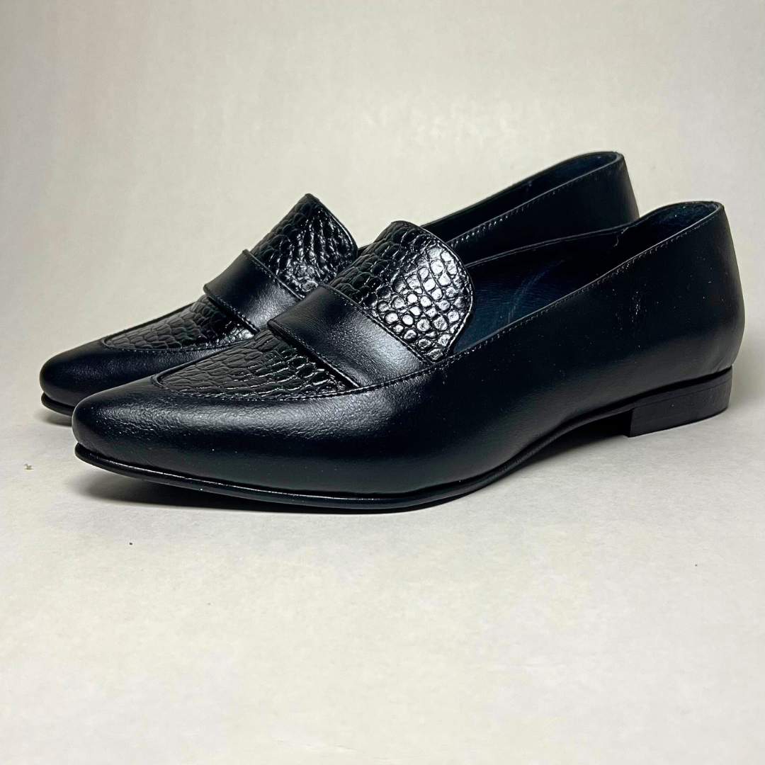 Mocasín Pitón Negro