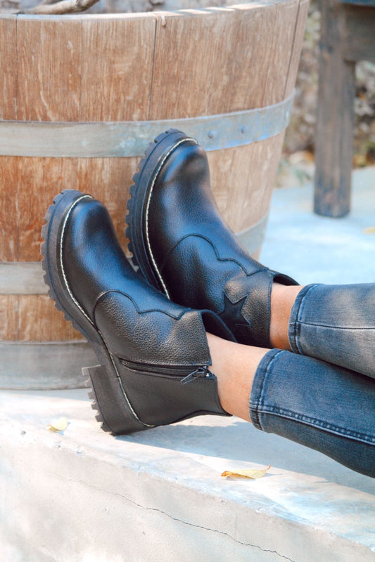 Botines Caití Negro