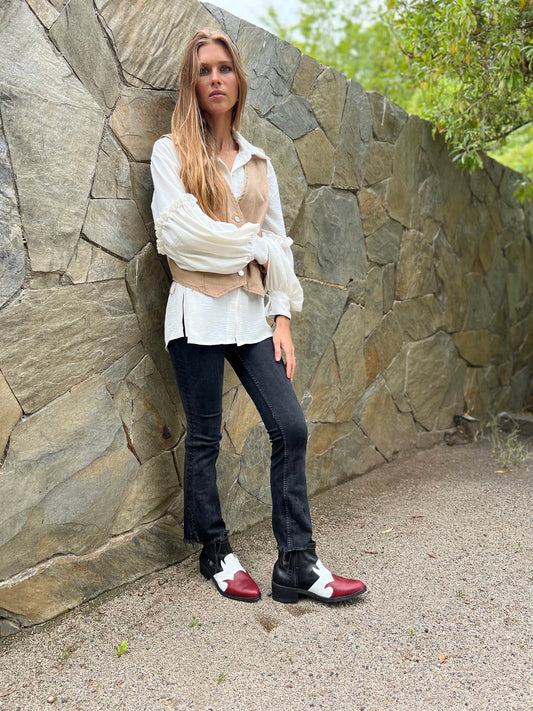 Botines Tagua Tricolor