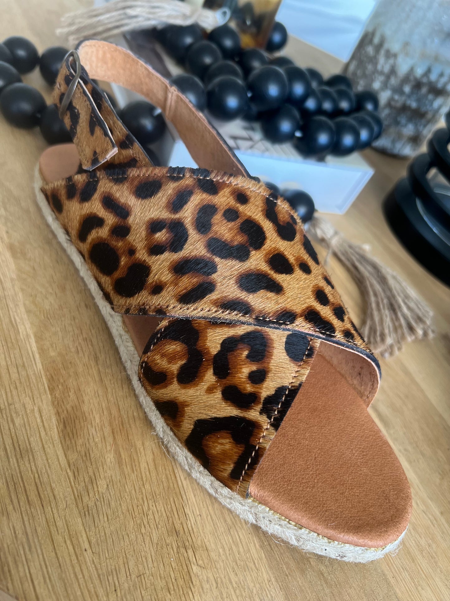 Sandalias Cruzada Print