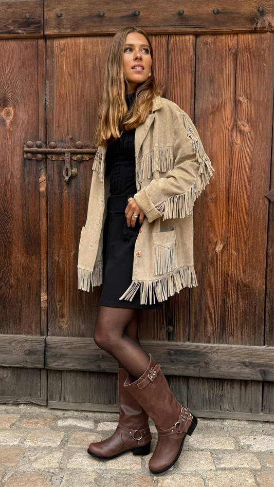 Botas Hebilla Chocolate