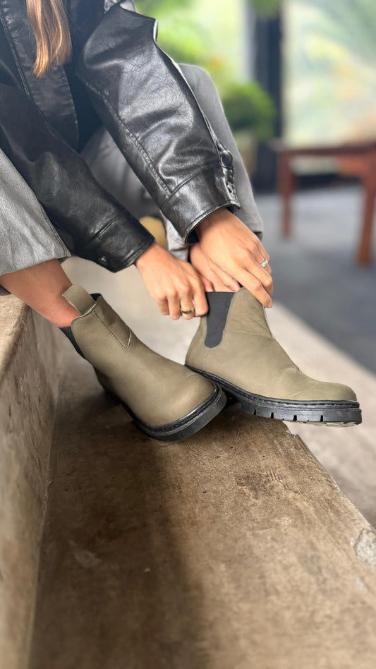 Botines Cóndor Olivo