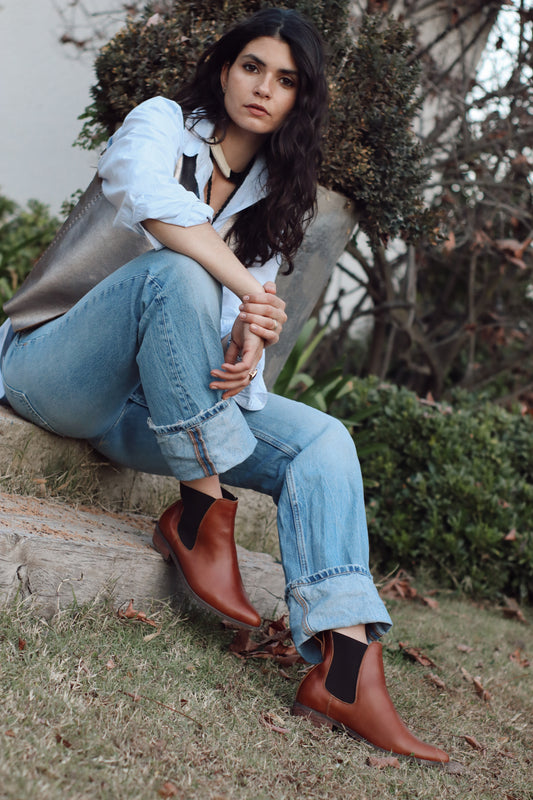 Botines Petrel Caoba