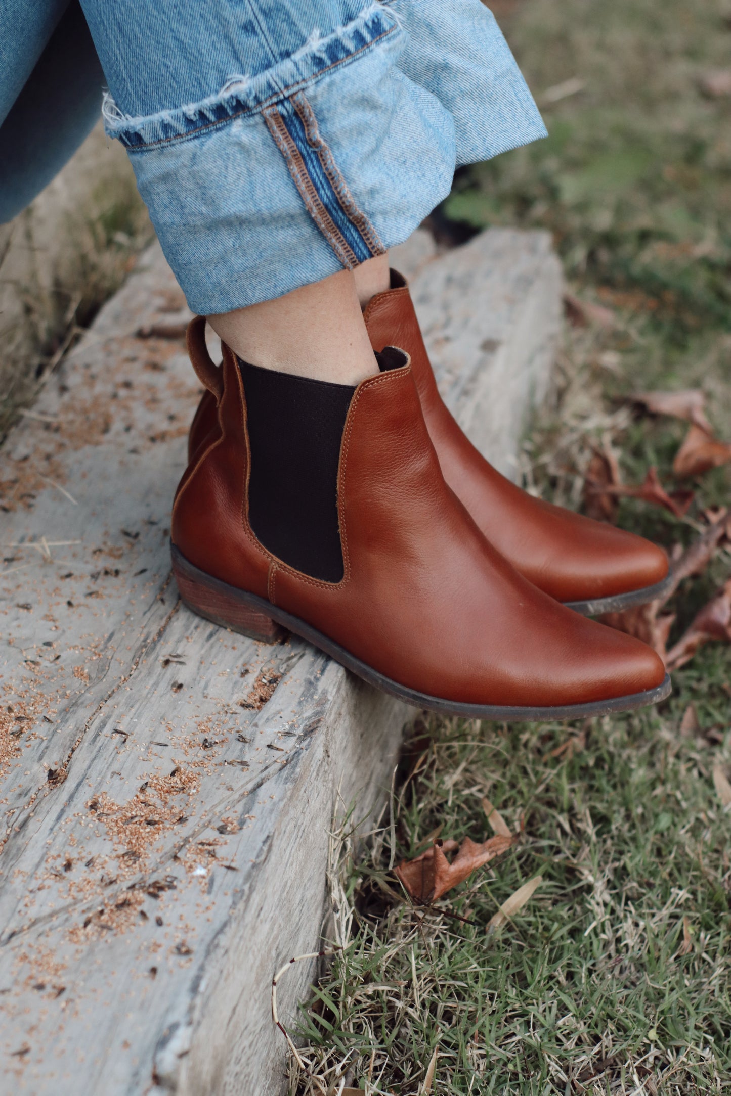 Botines Petrel Caoba