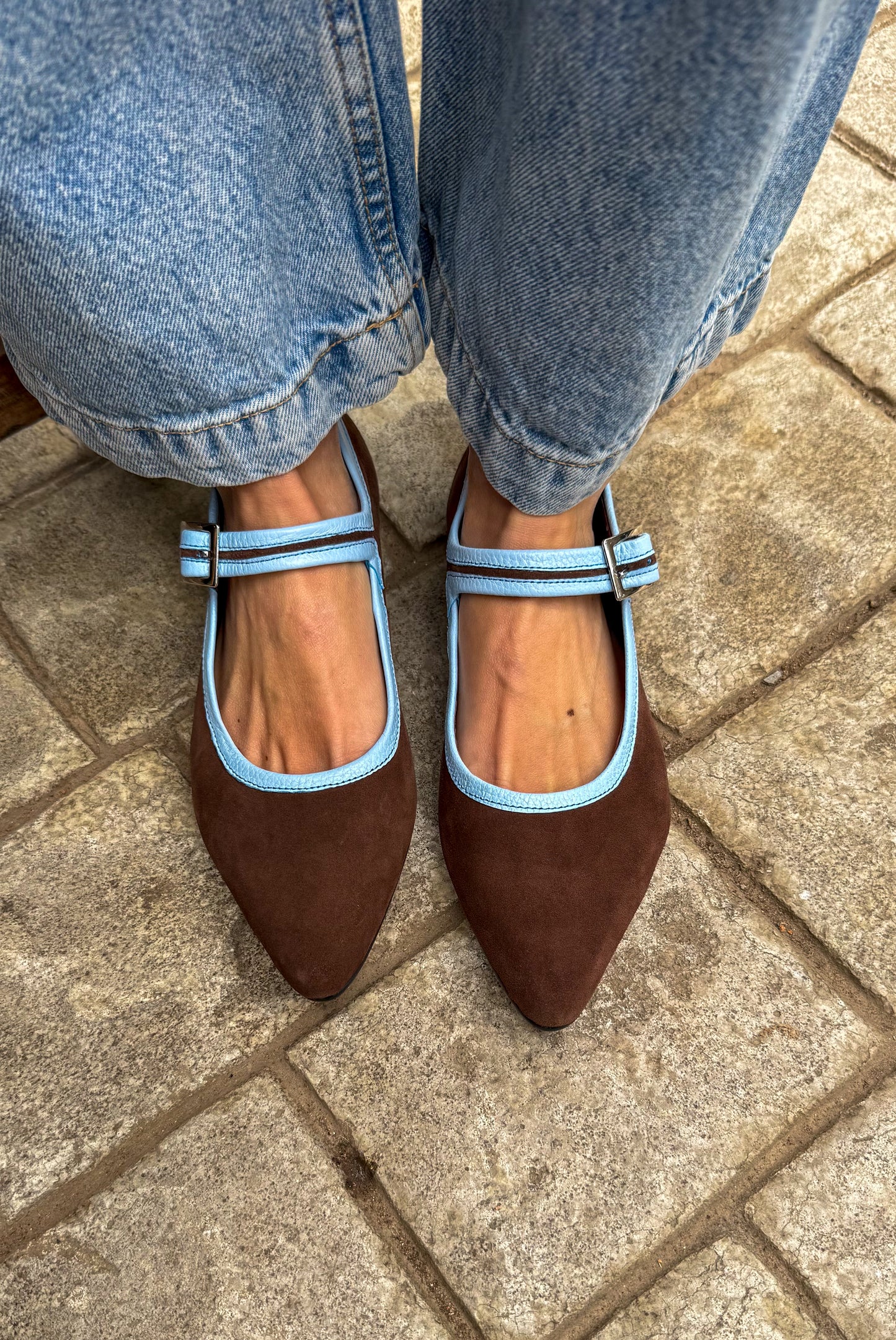 Balerina Castaño Bicolor