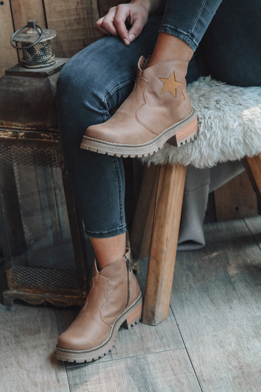 Botines Caití Camel