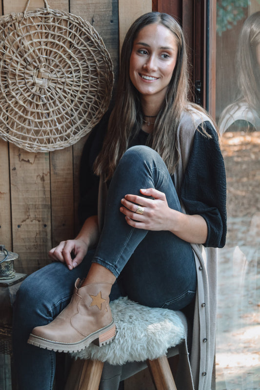 Botines Caití Camel