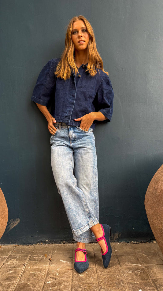 Balerina Indigo Bicolor