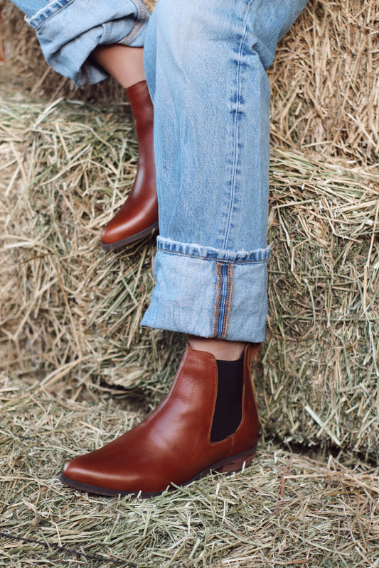 Botines Petrel Caoba