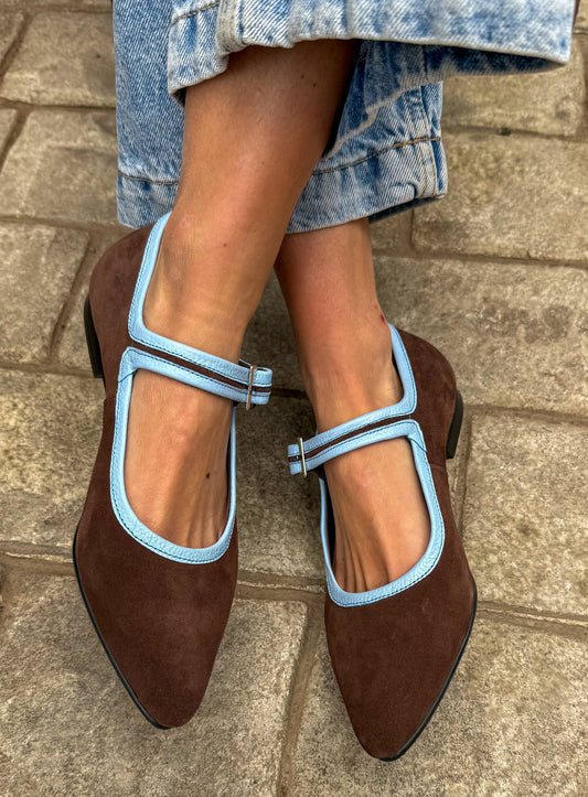 Balerina Castaño Bicolor