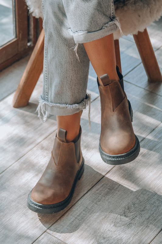 Botín Cóndor Castaño